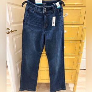 Judy Blue Deep Indigo Wide Leg Jeans